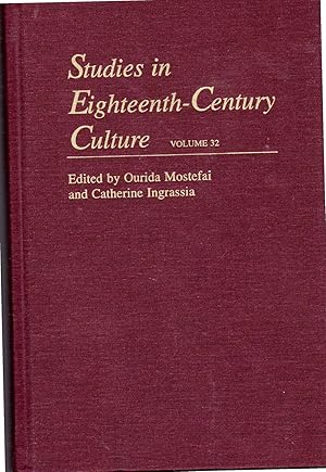 Seller image for Studies in Eighteenth-Century Culture: Volume 32 for sale by Dorley House Books, Inc.