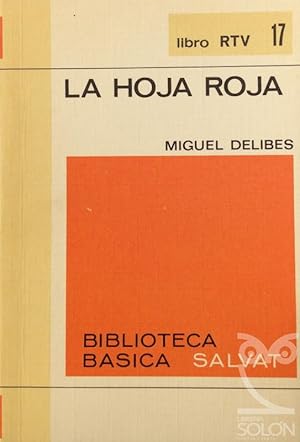 Imagen del vendedor de La hoja roja a la venta por LIBRERA SOLN