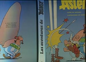 Las aventuras de Asterix tomo azul numero 6: El regalo del cesar, La gran travesia,