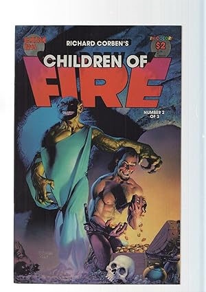 Seller image for Fantagor: Children of Fire num 2. Richard Corben (leve raja lado blanco derecho en 4 paginas segun imagen) for sale by El Boletin