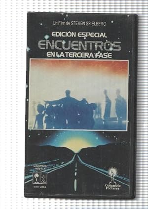 Pelicula, VHS: Encuentros en la Tercera Fase, edición especial. Dirigida por Steven Spielberg. Gr...