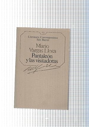 Imagen del vendedor de Literatura Contemporanea Seix Barral num.23: Pantaleon y las visitadoras a la venta por El Boletin