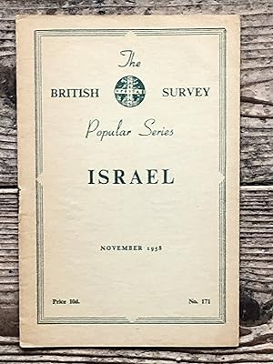 The British Survey Popular Series No. 171 Israel