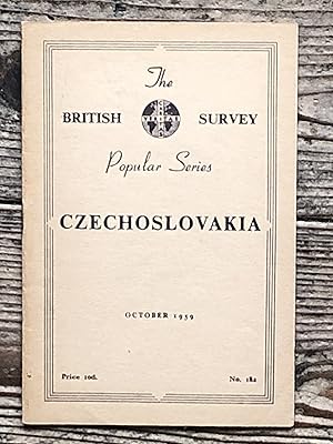 The British Survey Popular Series No. 182 Czechoslovakia