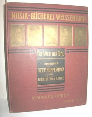 Image du vendeur pour Musik-Bcherei Weissenturn - Die Welt der Tne Band XXIX. (Neue Opern) mis en vente par Antiquariat Zinnober