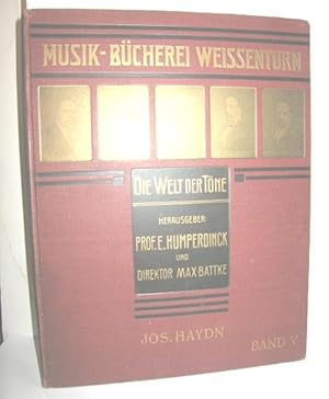 Image du vendeur pour Musik-Bcherei Weissenturn - Die Welt der Tne Band V. (Joseph Haydn) mis en vente par Antiquariat Zinnober