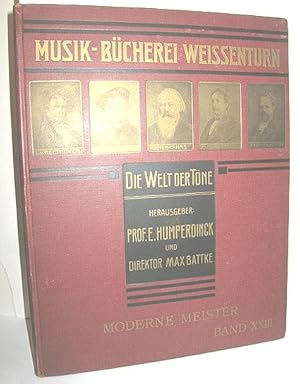 Image du vendeur pour Musik-Bcherei Weissenturn - Die Welt der Tne Band XXIII. (Moderne Meister) mis en vente par Antiquariat Zinnober