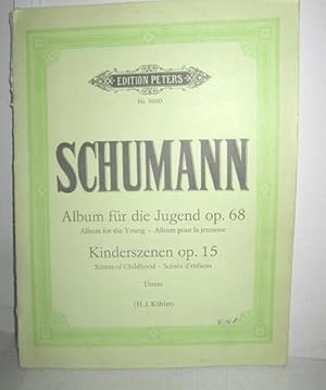 Immagine del venditore per Album fr die Jugend o. 68 - Kinderszenen Op. 15 fr Klavier (Urtext) venduto da Antiquariat Zinnober