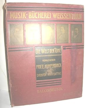 Bild des Verkufers fr Musik-Bcherei Weissenturn - Die Welt der Tne Band XXV. (Unterhaltungs-Musik) zum Verkauf von Antiquariat Zinnober