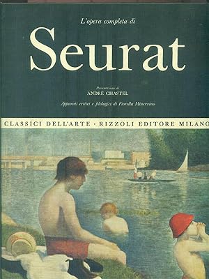 Imagen del vendedor de L'opera completa di Seurat a la venta por Librodifaccia