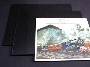 Seller image for KING STEAM: Selected Railway Paintings and Drawings by C Hamilton Ellis. for sale by Chaucer Bookshop ABA ILAB