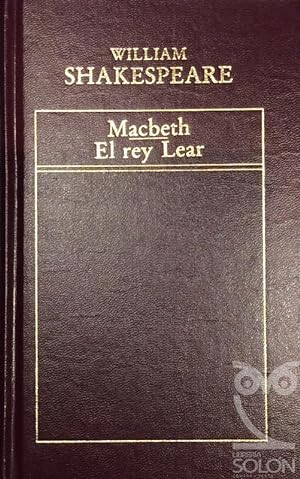 Imagen del vendedor de Macbeth/El rey Lear a la venta por LIBRERA SOLN