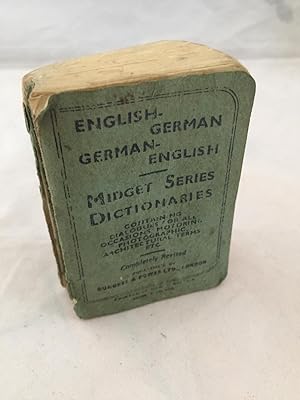 Midget Dictionaries: English-German German-English 1947 Edition