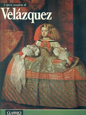 Imagen del vendedor de L'opera completa di Velazquez a la venta por Librodifaccia