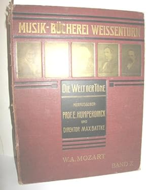 Image du vendeur pour Musik-Bcherei Weissenturn - Die Welt der Tne Band X. (W. A. Mozart) mis en vente par Antiquariat Zinnober