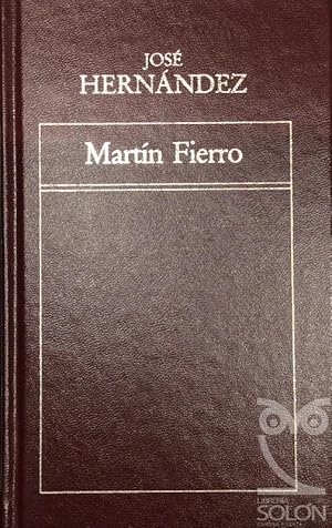 Seller image for Martn Fierro for sale by LIBRERA SOLN