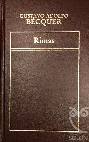 Imagen del vendedor de Rimas a la venta por LIBRERA SOLN