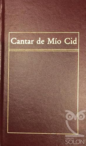 Seller image for Cantar de Mo Cid for sale by LIBRERA SOLN