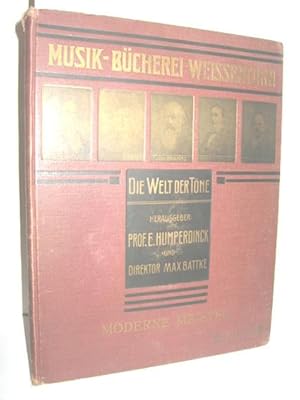 Image du vendeur pour Musik-Bcherei Weissenturn - Die Welt der Tne Band XXII. (Moderne Meister) mis en vente par Antiquariat Zinnober