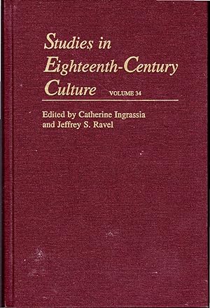 Image du vendeur pour Studies in Eighteenth-Century Culture: Volume 34 mis en vente par Dorley House Books, Inc.