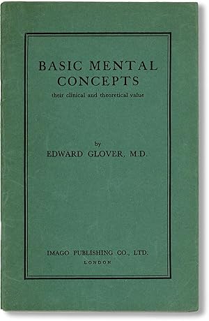 Bild des Verkufers fr Basic Mental Concepts: Their Clinical and Theoretical Value zum Verkauf von Lorne Bair Rare Books, ABAA