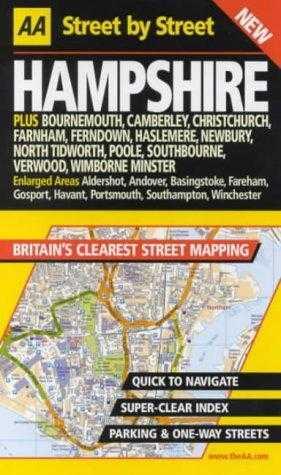 Hampshire AA Street by Street Atlas