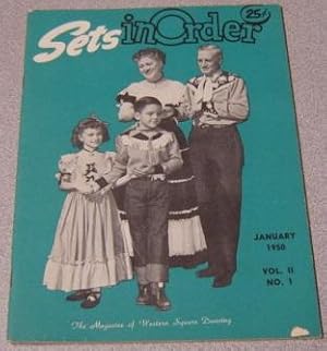 Sets in Order: The Magazine of Square Dancing, Volume 2 #1, January 1950