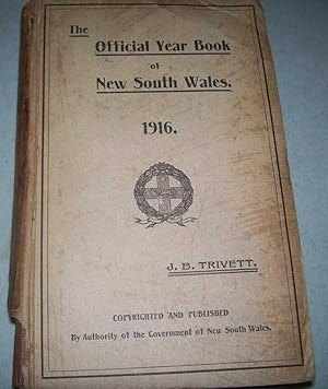 Seller image for The Official Year Book of New South Wales 1916 for sale by Easy Chair Books