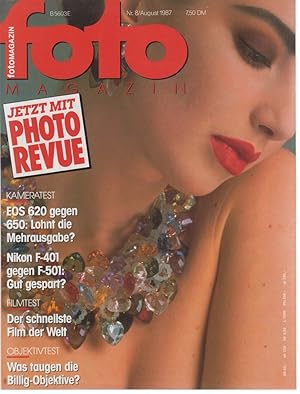 Seller image for foto Magazin. Nr. 8 / August 1987. Kameratest, Filmtest, Objektivtest . for sale by Allguer Online Antiquariat