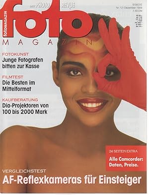Seller image for foto Magazin. Nr. 12 / Dezember 1989. AF-Reflexkameras fr Einsteiger. for sale by Allguer Online Antiquariat