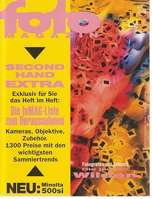 Seller image for foto Magazin. Nr. 3 / Mrz 1994. Kameras, Objektive, Zubehr. 1300 Preise mit den wichtigsten Sammlertrends. for sale by Allguer Online Antiquariat