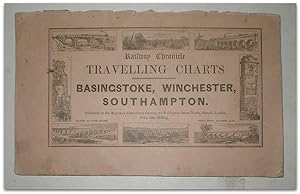 Image du vendeur pour Railway Chronicle Travelling Charts, or Iron Road Books, for perusal on the journey . London to Basingstoke, Winchester and Southampton, on the South-Western. mis en vente par John Turton