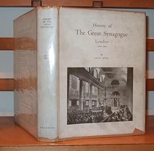 The Great Synagogue London 1690-1940