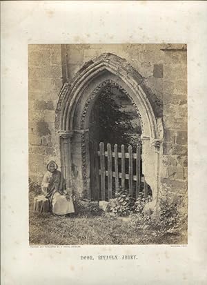 1862 Francis Bedford Photograph "Door, Rivaulx Abbey"