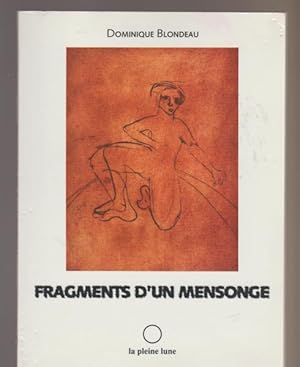 Bild des Verkufers fr Fragments d'un mensonge: Re?cits (French Edition) zum Verkauf von Livres Norrois