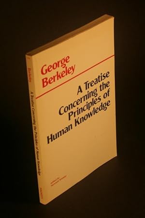 Seller image for A Treatise Concerning the Principles of Human Knowledge (Hackett Classics). for sale by Steven Wolfe Books