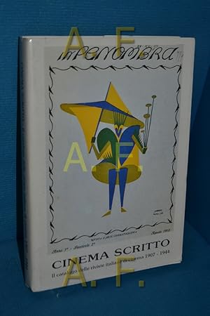 Bild des Verkufers fr Cinema scritto. Il catalogo delle riviste italiane di cinema. 1907-1944 zum Verkauf von Antiquarische Fundgrube e.U.