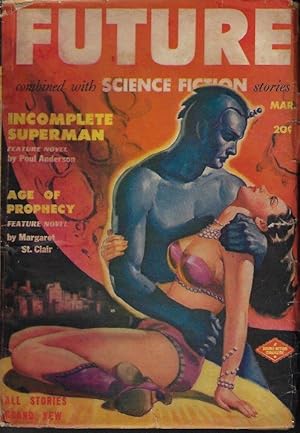 Imagen del vendedor de FUTURE Combined with SCIENCE FICTION Stories: March, Mar. 1951 a la venta por Books from the Crypt