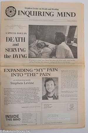 Inquiring Mind, Winter/Spring 1990, Vol. 6, No. 2, Special Issue on Death and Serving the Dying; ...