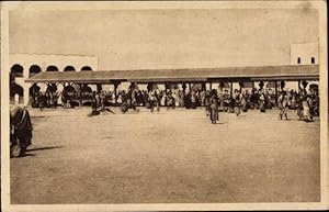 Bild des Verkufers fr Ansichtskarte / Postkarte Djibouti Dschibuti, Le March, Marktplatz zum Verkauf von akpool GmbH