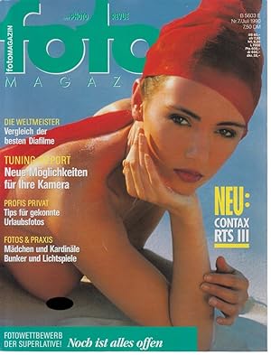Seller image for foto Magazin. Nr. 7 / Juli 1990. Exklusivtest, Vergleichstest, Testsensation. for sale by Allguer Online Antiquariat