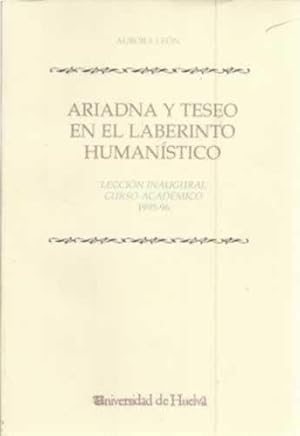 Imagen del vendedor de Ariadna y Teseo en al laberinto humanstico a la venta por Librera Cajn Desastre