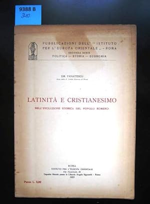 Latinità e Cristianesimo. Nell'Evoluzione Storica del Popolo Romeno.