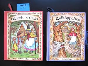 Rotkäppchen + Hänsel und Gretel. 2 Stern-Märchenbücher zum Aufstellen.
