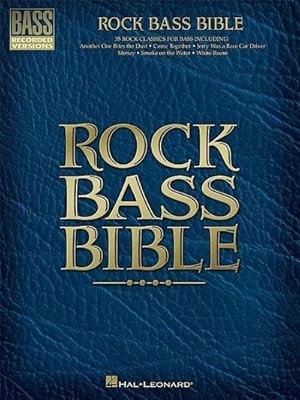 Bild des Verkufers fr ROCK BASS BIBLE BASS RECORDED/ zum Verkauf von AHA-BUCH GmbH