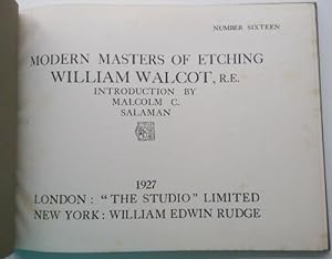 Modern Masters of Etching: William Walcot (Number Sixteen) 1927