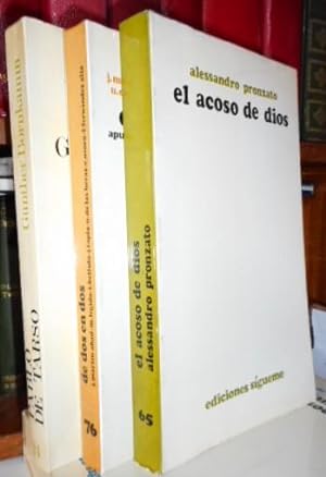 PABLO DE TARSO + DE DOS EN DOS apuntes sobre la fraternidad apostólica + EL ACOSO DE DIOS (3 libros)