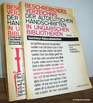 Beschreibendes Verzeichnis der altdeutschen Handschriften in ungarischen Bibliotheken.
