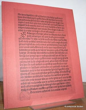 Bild des Verkufers fr Incunabula Incunabulorum. Frheste Werke der Buchdruckkunst. Mainz, Bamberg, Straburg 1454-1469. zum Verkauf von Antiquariat Christian Strobel (VDA/ILAB)