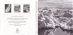 Seller image for The Photographs of H G Ponting for sale by Top of the World Books, LLC